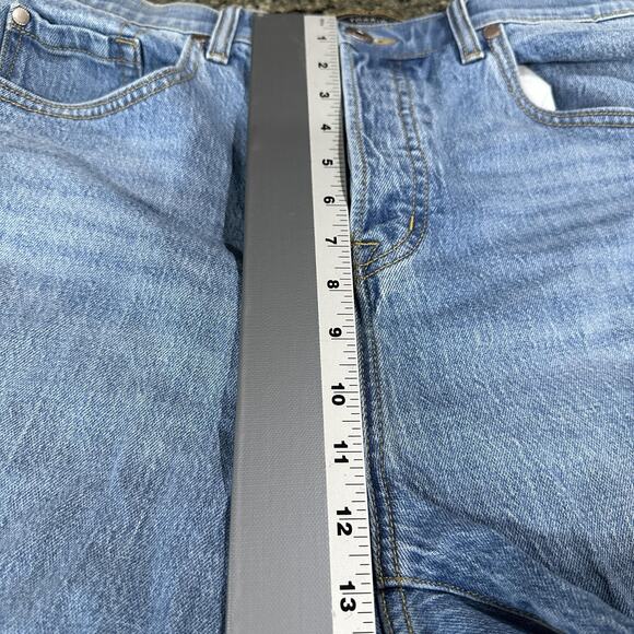 Torrid Jeans Size 16 Short Blue High Rise Button Fly Stretch Denim Stretch Waist - Picture 7 of 8